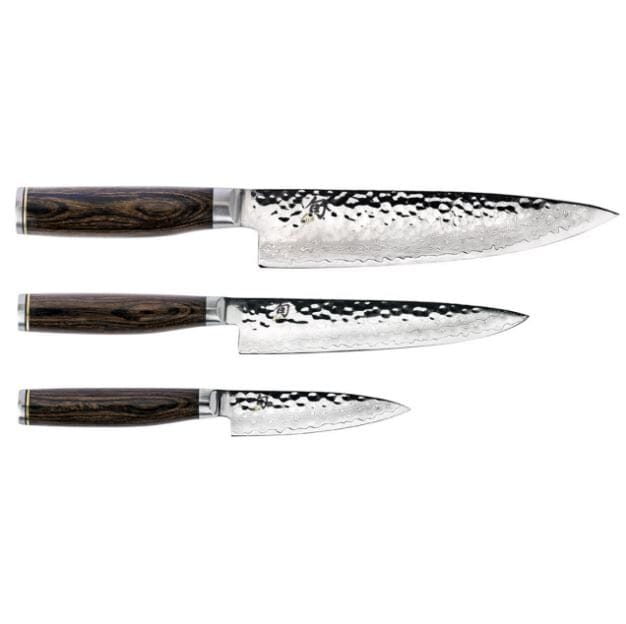 Shun Premier 3 Piece Chefs Knife Set Cooks/Chefs Knives The Cooks Kitchen 