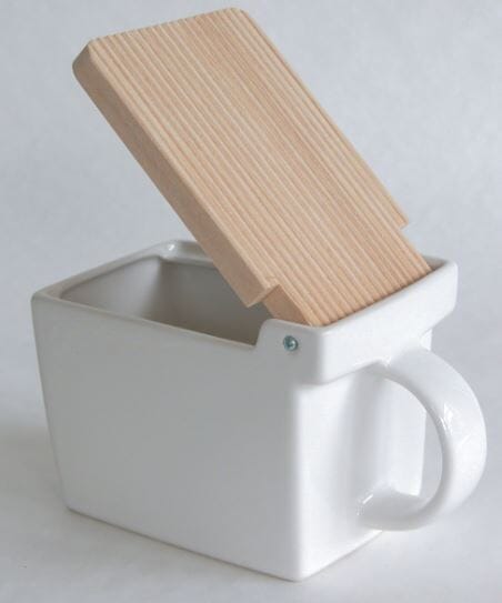 Zero Japan White Salt Box Herb & Spice Storage The Cooks Kitchen 