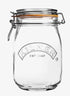 Kilner 1l Round Clip Top Jar Preserving Jars The Cooks Kitchen 