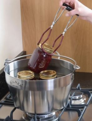 Kilner Stainless Steel Jam Pan, 8l, 30cm, Silver