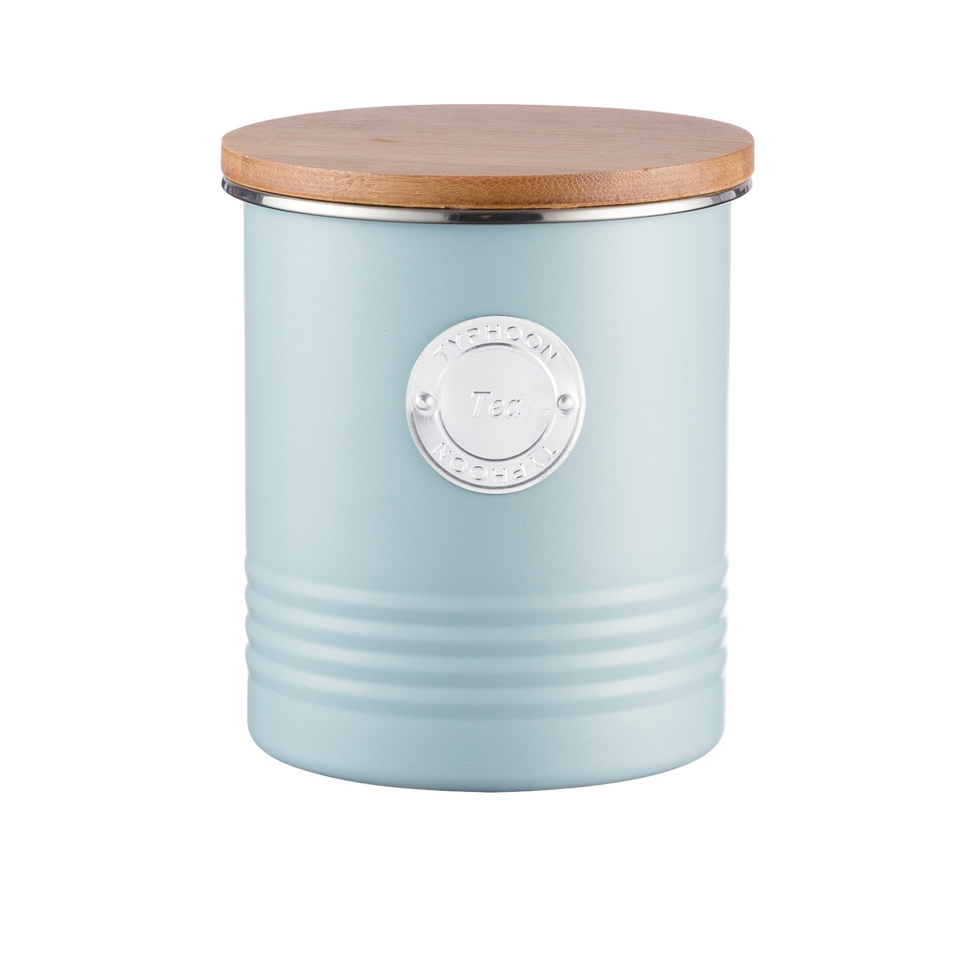 Typhoon Living Tea Canister 1l Blue Sugar, Coffee & Tea The Cooks Kitchen 