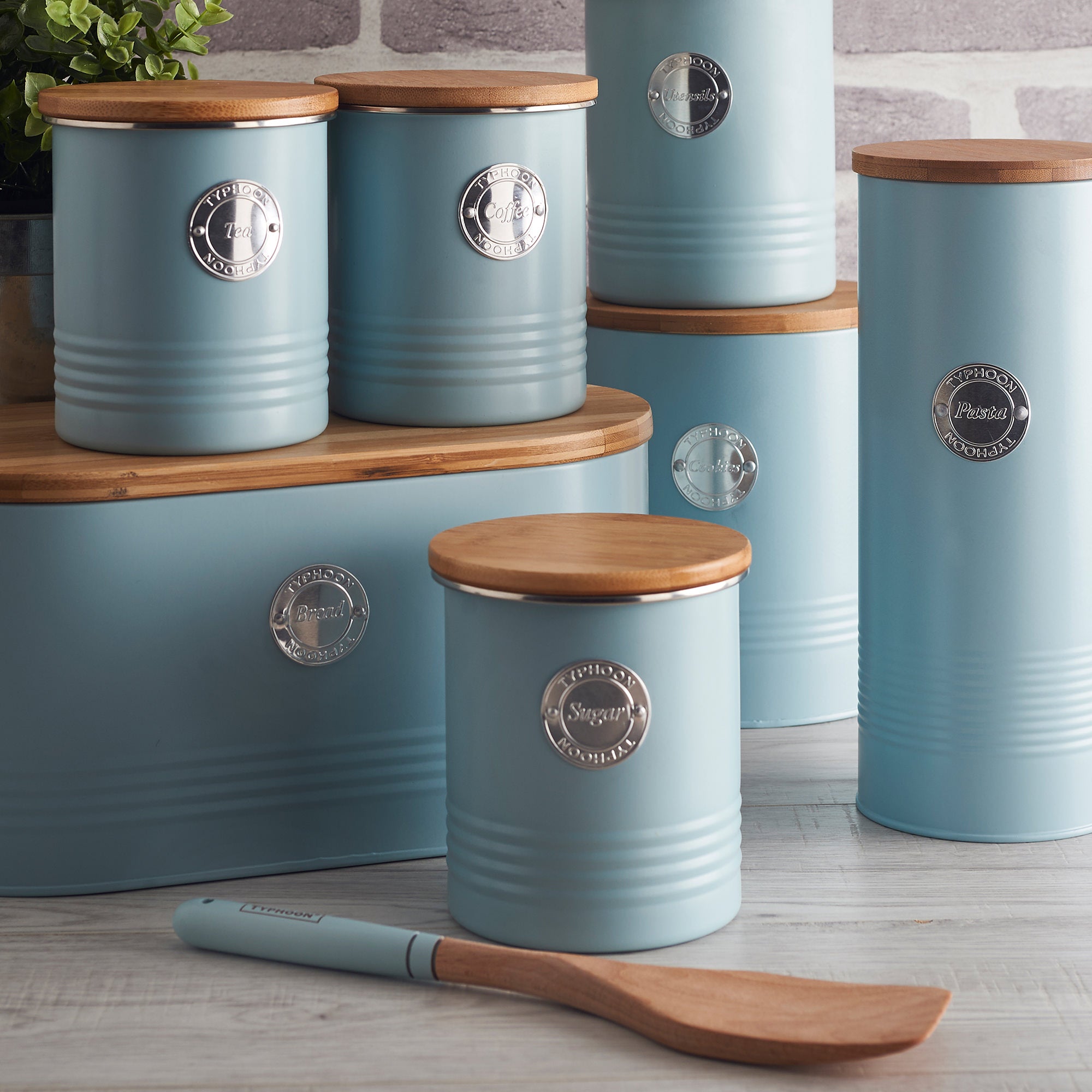 Typhoon Living Tea Canister 1l Blue