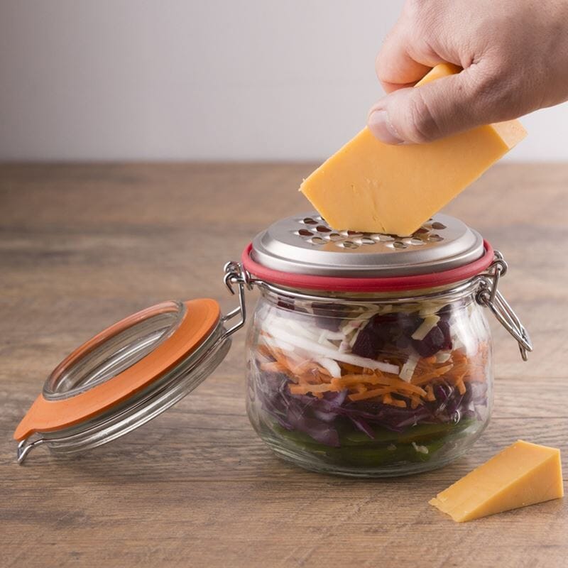 Clip Storage Jar W/grater Lid .5l General Storage The Cooks Kitchen 