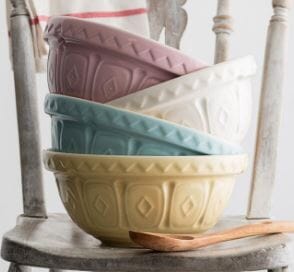 Mason Cash Pastel Pink Mixing Bowl 29cm Mixing Bowls & Pudding Bowls The Cooks Kitchen Mandurah 