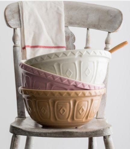 Mason Cash Pink Mixing Bowl 26cm Mixing Bowls & Pudding Bowls The Cooks Kitchen 