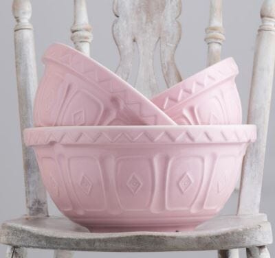 Mason Cash Pink Mixing Bowl 24cm Mixing Bowls & Pudding Bowls The Cooks Kitchen 