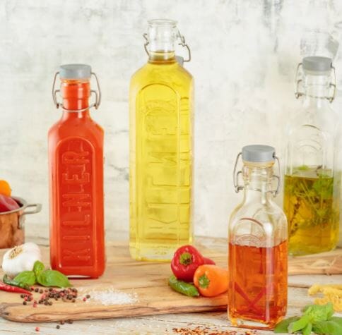 Kilner Clip Top Bottle - 600ml Glassware Storage The Cooks Kitchen 