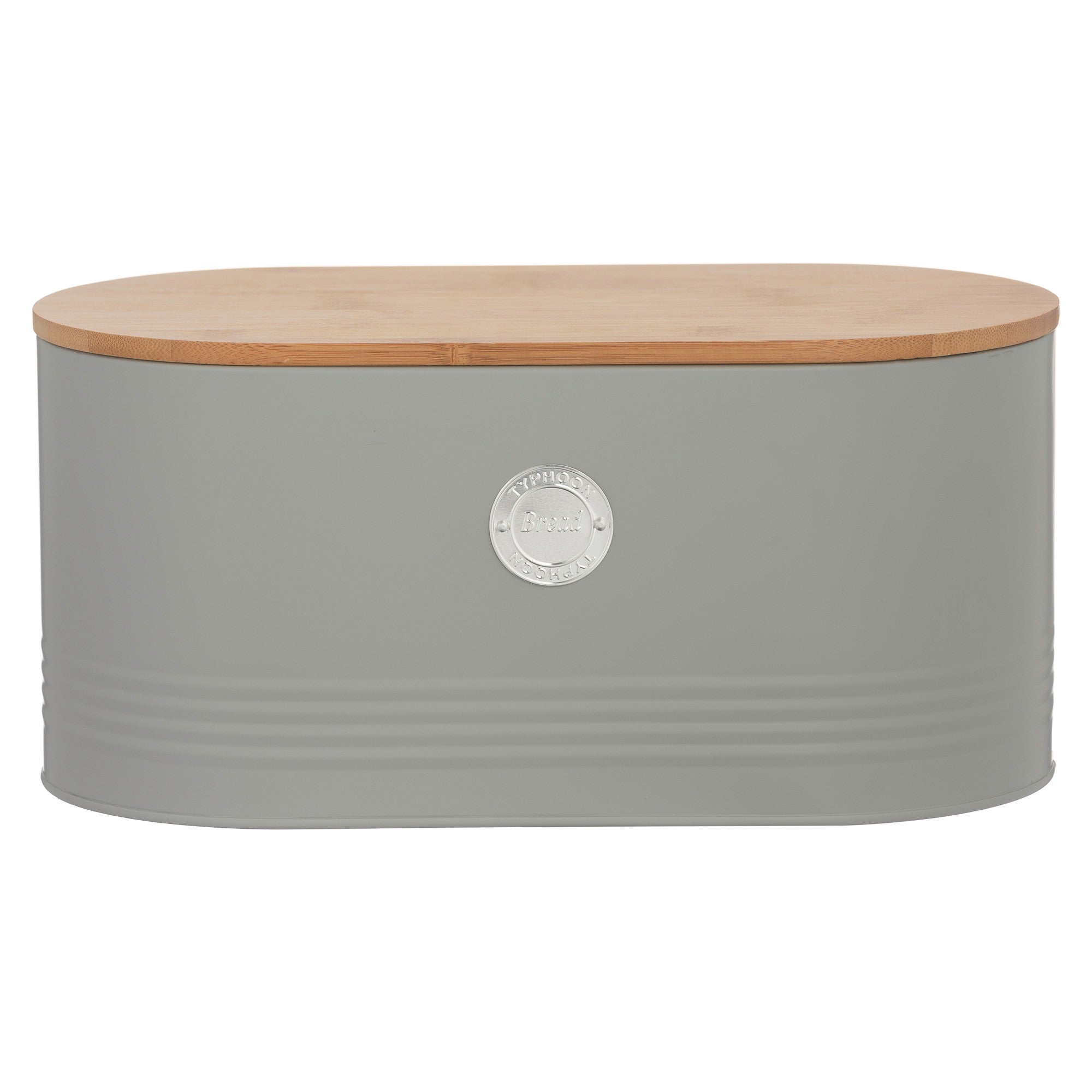 Typhoon Living Bread Bin 33x17.5cm Grey