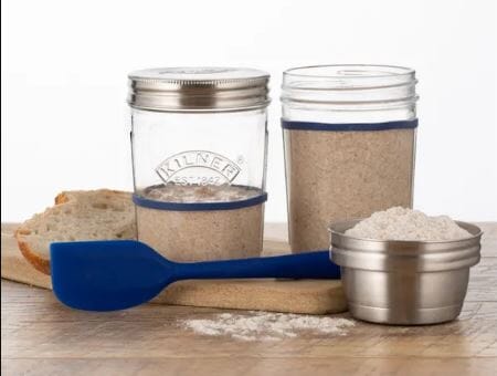Kilner Sourdough Starter Set 350ml Bread Making The Cooks Kitchen 