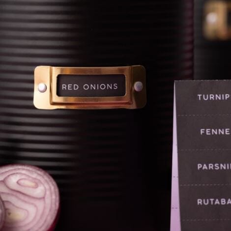 Typhoon Otto Root Vegetable Set 2.2/7.4l Black Fruit & Vegetable Storage The Cooks Kitchen 