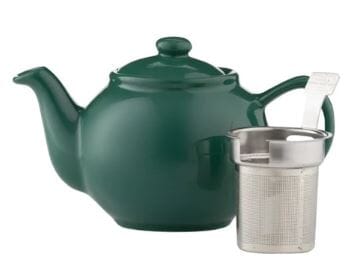 Price & Kensington Teapot 6 Cup Green Ceramic Teapots The Cooks Kitchen 