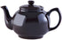 Price & Kensington Teapot 6 Cup Black Ceramic Teapots The Cooks Kitchen 