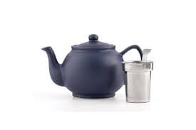 Price & Kensington Teapot 6 Cup Blue Ceramic Teapots The Cooks Kitchen 