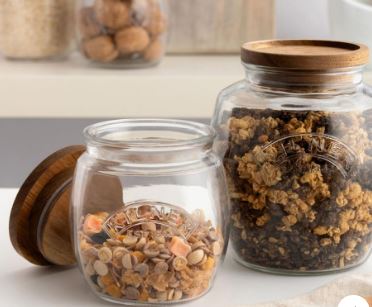 Kilner Universal Jar With Wooden Lid 850ml