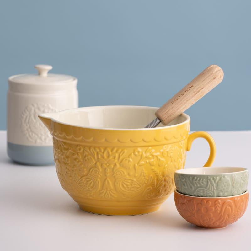 Mason Cash Home To Roost Set Of 4 Mini Bowls