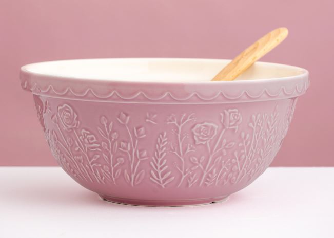 Mason Cash - In The Meadow  - Pink Rose Mixing Bowl 29cm