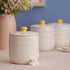 Price & Kensington Daisy Sugar Jar Ceramic Hand Painted Flower 700ml