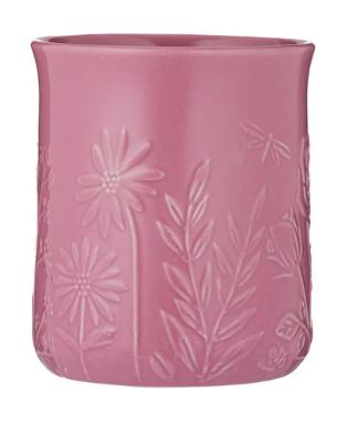 Mason Cash In The Meadow Utensil Pot 15 X 12.5cm - Rose