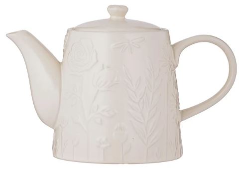Mason Cash In The Meadow Teapot 800ml - Cream