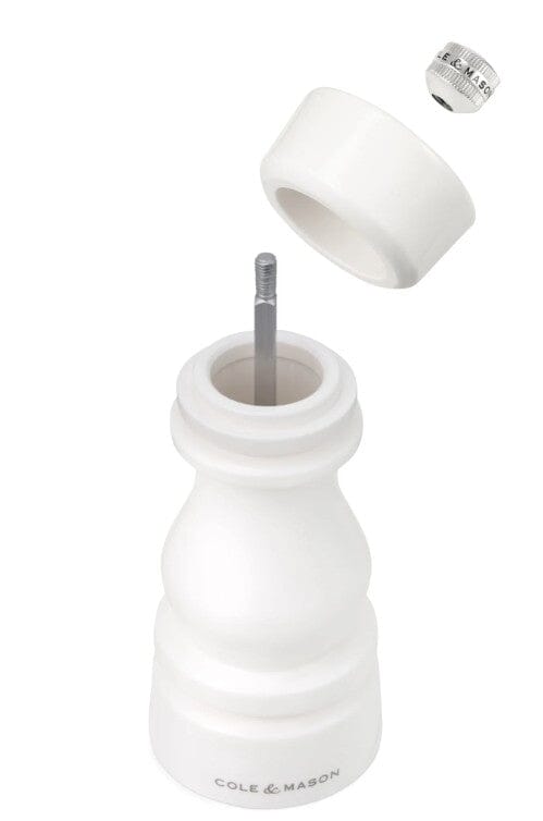 Cole & Mason London Salt & Pepper Mills - Black And White Gloss Salt & Pepper Grinders & Mills The Cooks Kitchen 