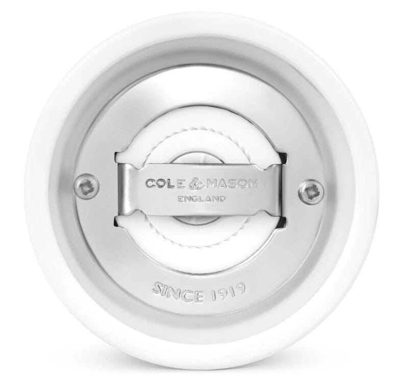 Cole & Mason London Salt & Pepper Mills - Black And White Gloss Salt & Pepper Grinders & Mills The Cooks Kitchen 