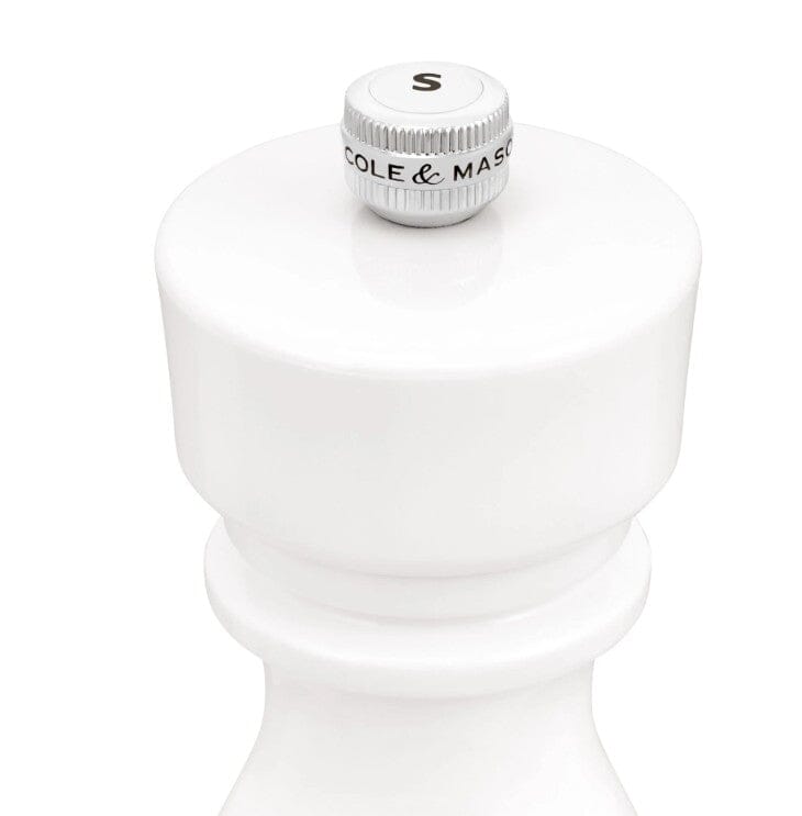 Cole & Mason London Salt & Pepper Mills - Black And White Gloss Salt & Pepper Grinders & Mills The Cooks Kitchen 