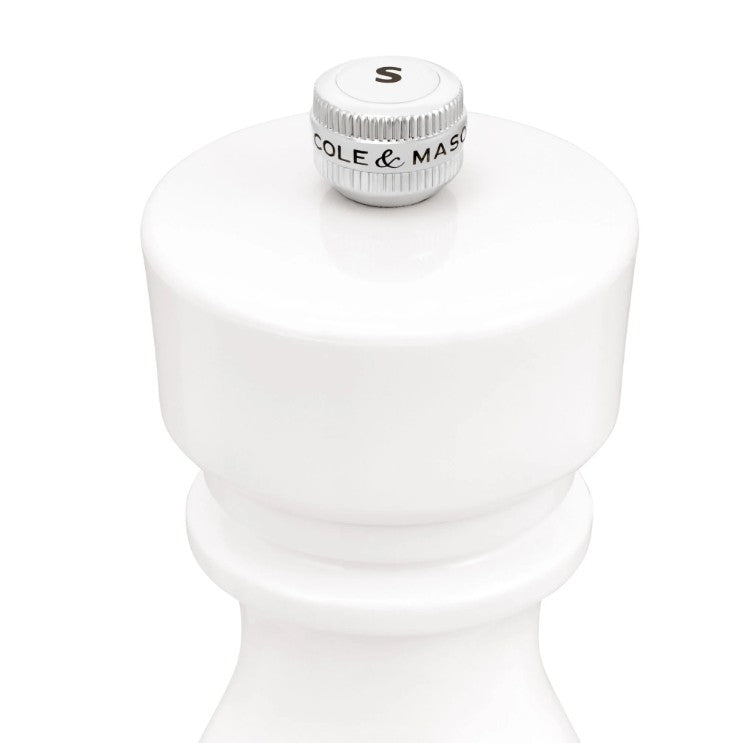 Cole & Mason London Salt & Pepper Mills - Black And White Gloss