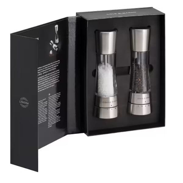 Cole & Mason Derwent Gift Set Salt & Pepper Grinders & Mills The Cooks Kitchen Mandurah 