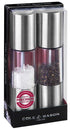 Cole & Mason Oslo Stainless Steel Salt & Pepper Gift Set Spice Grinders & Storage The Cooks Kitchen 