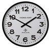 Thomas Kent Regulator No.8 Wall Clock - Black & White 30cm
