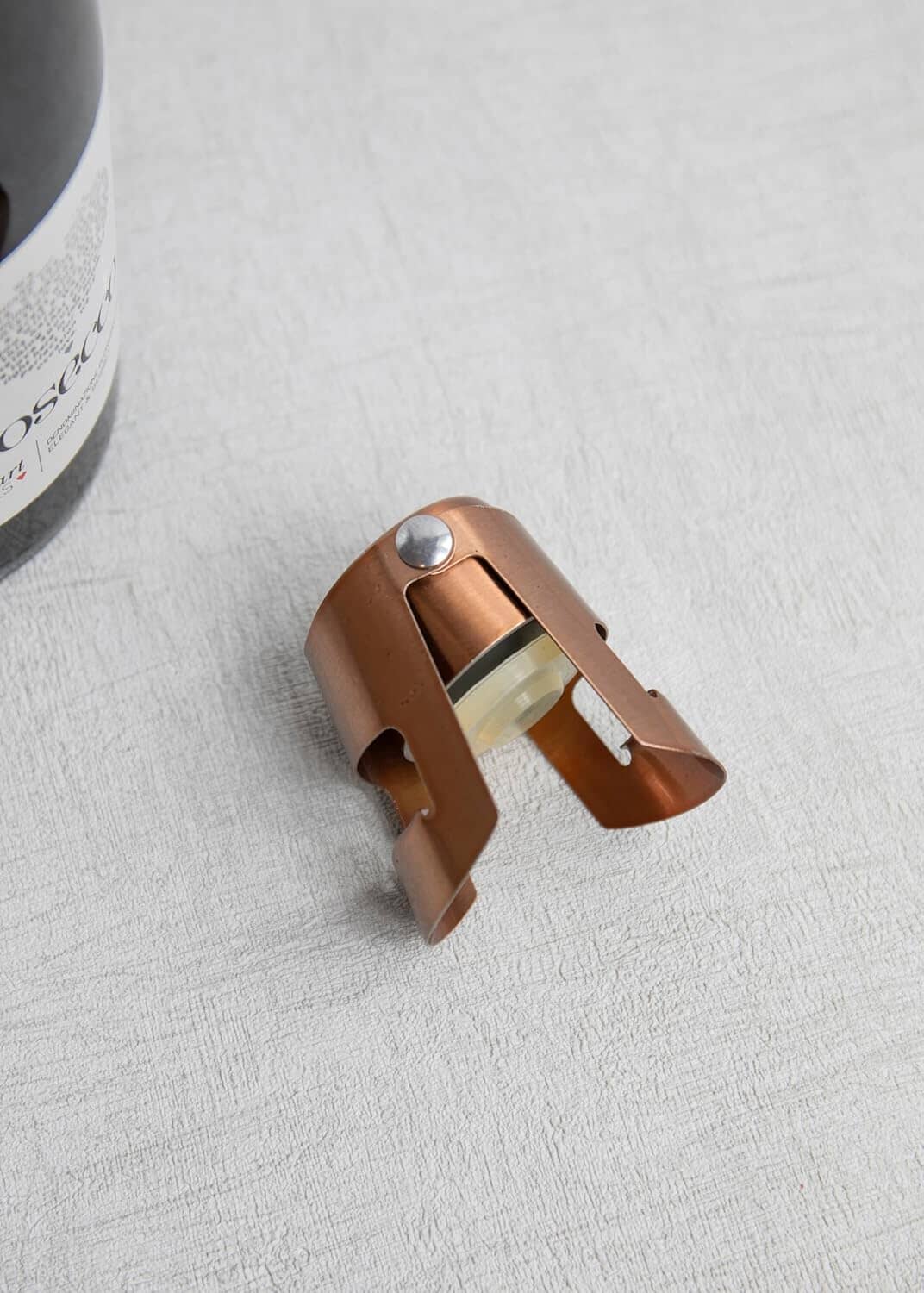 Barcraft Champagne And Sparkling Wine Bottle Stopper - Copper Openers & Stoppers The Cooks Kitchen 