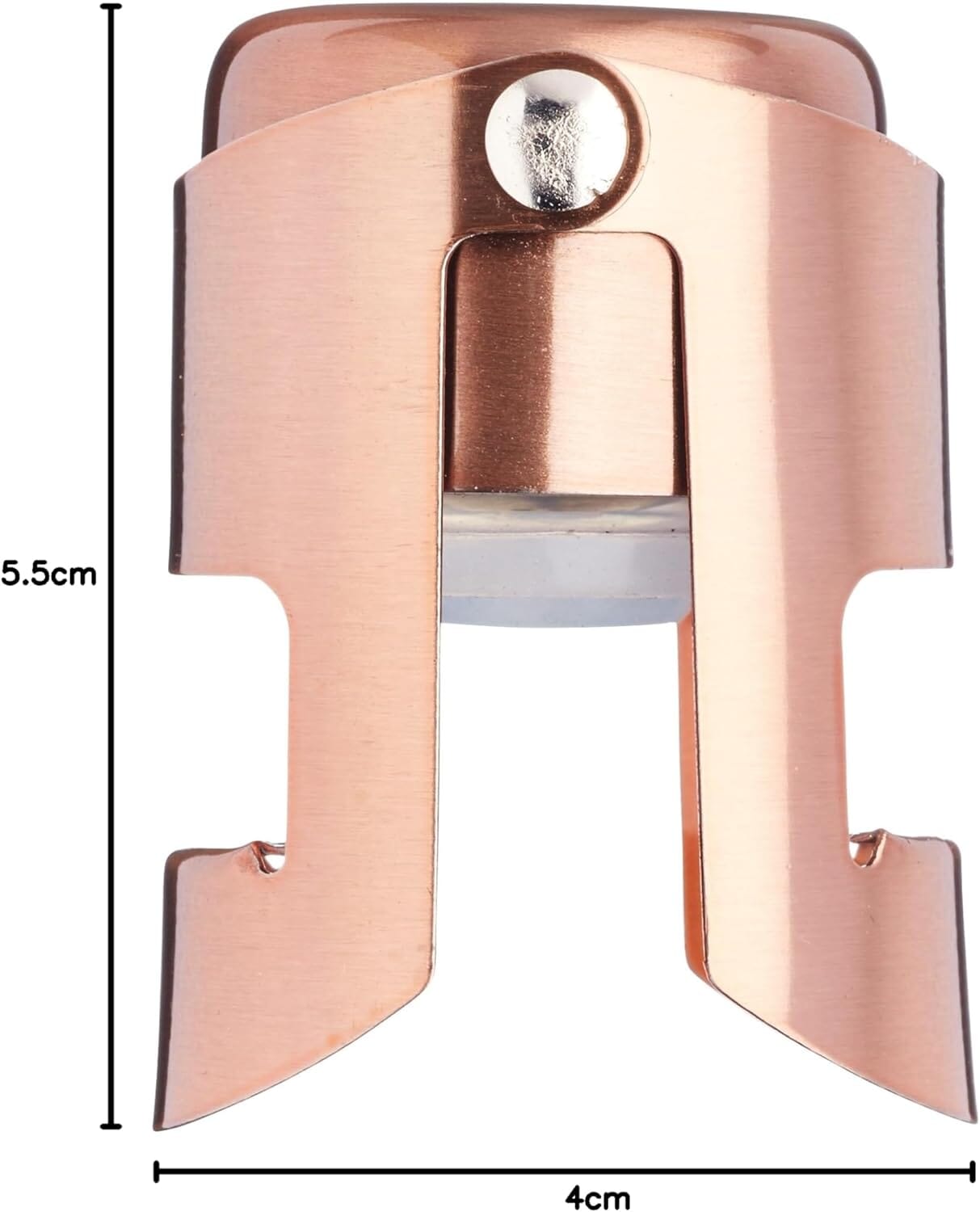 Barcraft Champagne And Sparkling Wine Bottle Stopper - Copper Openers & Stoppers The Cooks Kitchen 