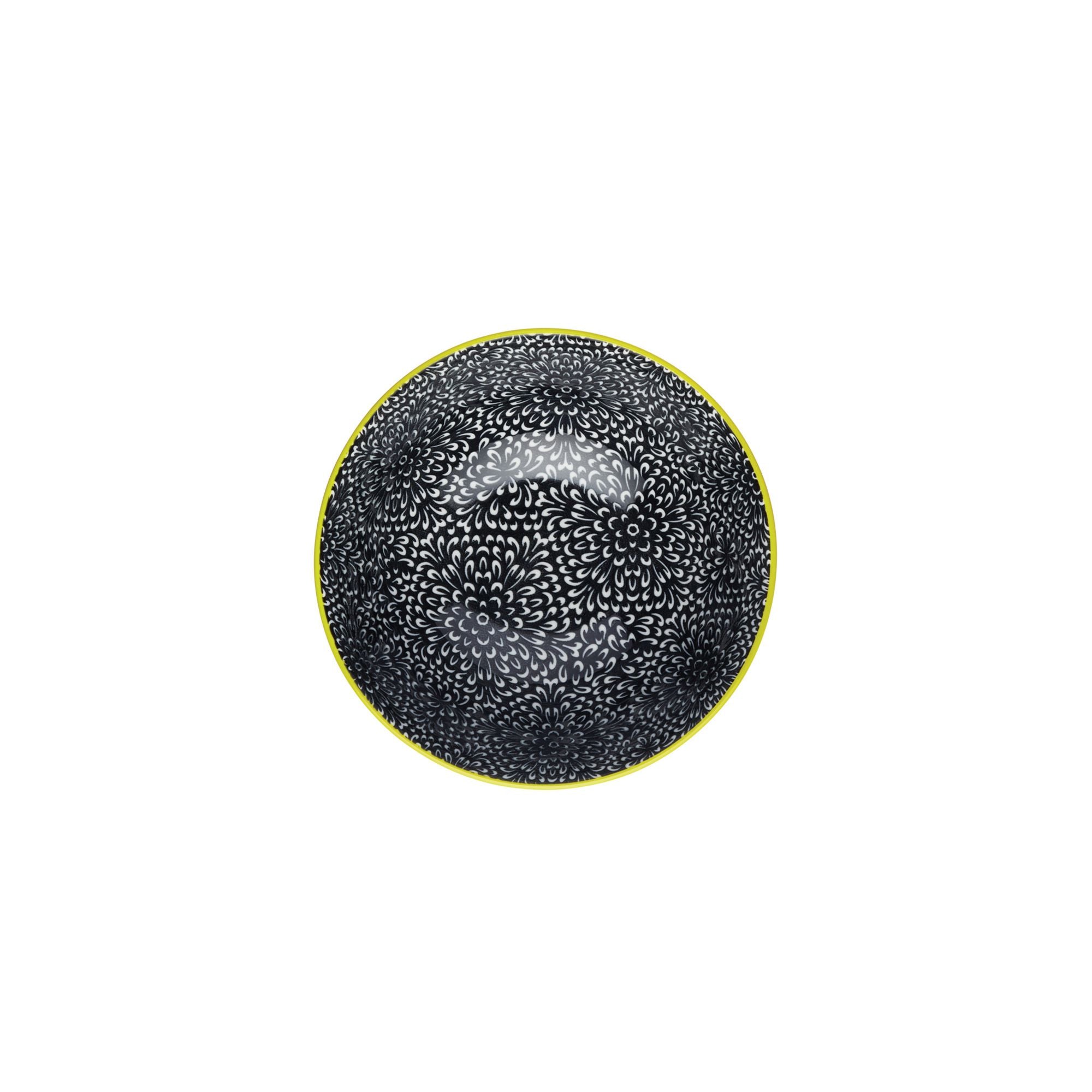 Mikasa Does It All Bowl - Black Floral 15.7cm