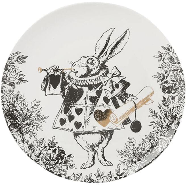 Mikasa X Victoria And Albert Alice In Wonderland Set Of 4 Side Plates Side Plates The Cooks Kitchen 