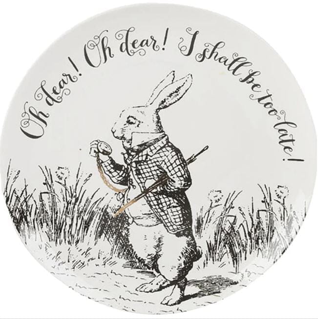 Mikasa X Victoria And Albert Alice In Wonderland Set Of 4 Side Plates Side Plates The Cooks Kitchen 