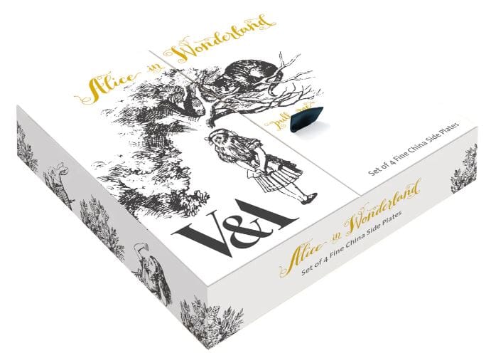 Mikasa X Victoria And Albert Alice In Wonderland Set Of 4 Side Plates Side Plates The Cooks Kitchen 