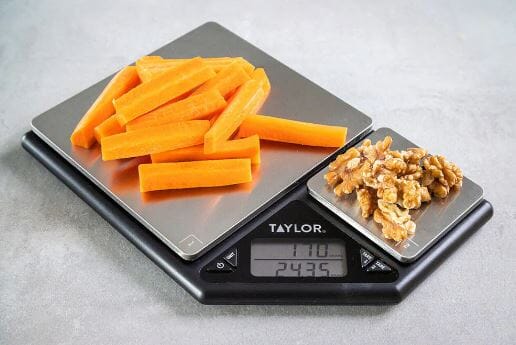 Taylor Pro Plastic Dual Platform Digital Kitchen Scale 5kg/500g Scales The Cooks Kitchen 
