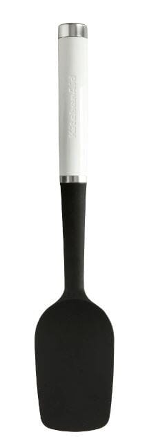 Kitchenaid Classic Spoon Spatula Silicone White Utensils The Cooks Kitchen 