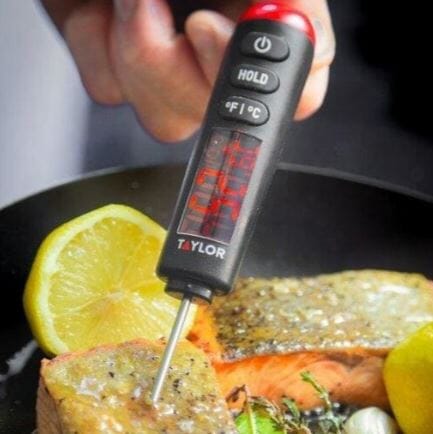 Taylor Pro Thermometer Led Black Thermometers The Cooks Kitchen 