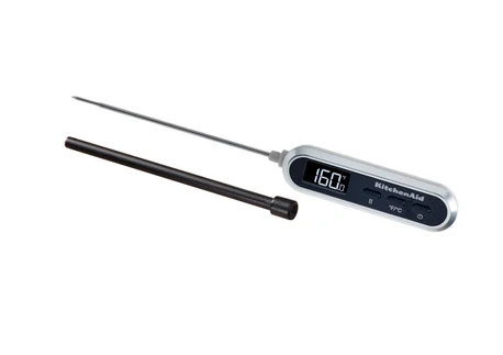 Kitchenaid Backlit Digital Instant Kitchen Thermometer, -20° To 250°c Range In Black