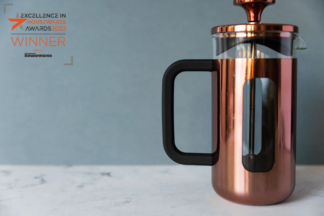 La Cafetiere Pisa 8 Cup Cafetiere - Copper