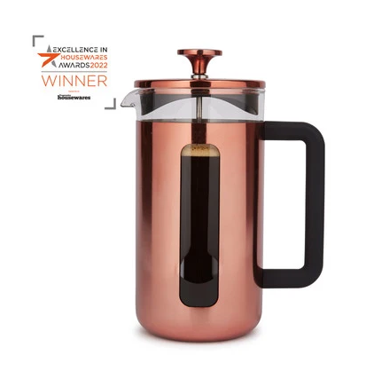 La Cafetiere Pisa 8 Cup Cafetiere - Copper