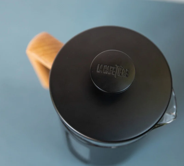 La Cafetiere Pisa 8 Cup Cafetiere - Black And Wood