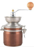 La Cafetiere Manual Coffee Grinder - Copper / Stainless Steel