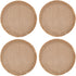 Mikasa Round Placemats Set Of 4 38cm - Hessian Placemats The Cooks Kitchen 