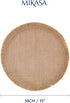 Mikasa Round Placemats Set Of 4 38cm - Hessian Placemats The Cooks Kitchen 