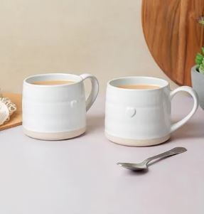Mikasa Farmhouse Heart Set Of 2 380ml Mugs