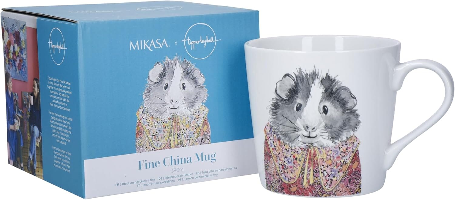 Mikasa Tipperly Hill Mug 380ml - Guinea Pig Mugs - Cups & Saucers The Cooks Kitchen 