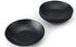 Mikasa Jardin Midnight 4-piece Stoneware Pasta Bowl Set - Black Bowls The Cooks Kitchen 