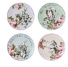 Mikasa V&a Alice 21cm Side Plate Set Of 4